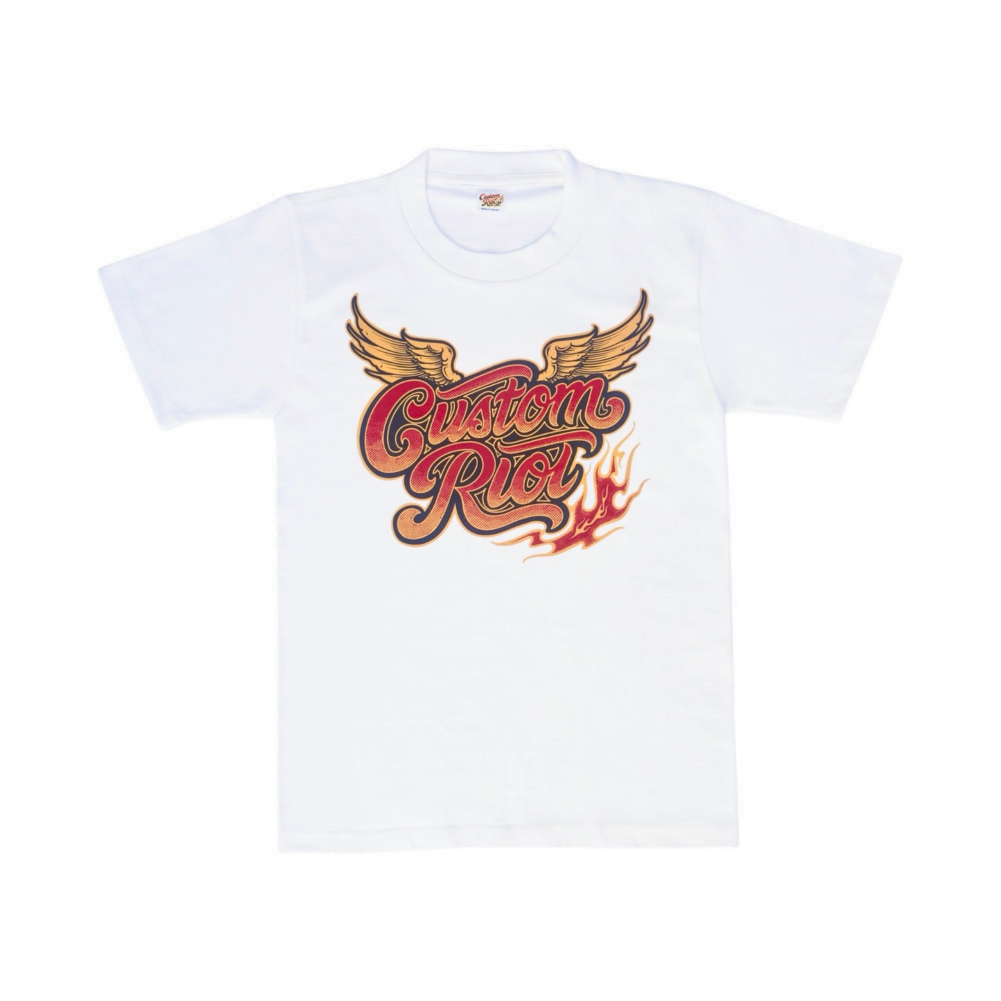 Custom Riot OG Logo Tee (White)