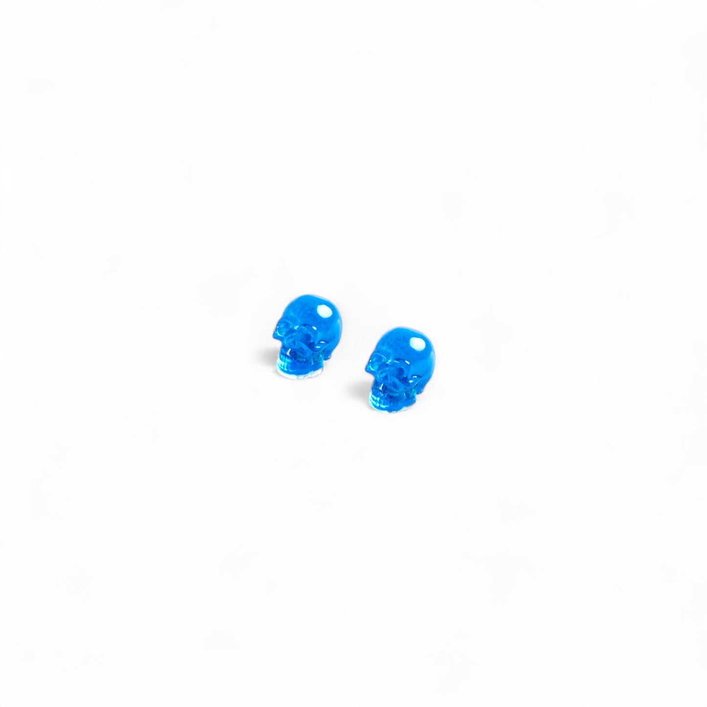 Clear Skull Valve Caps
