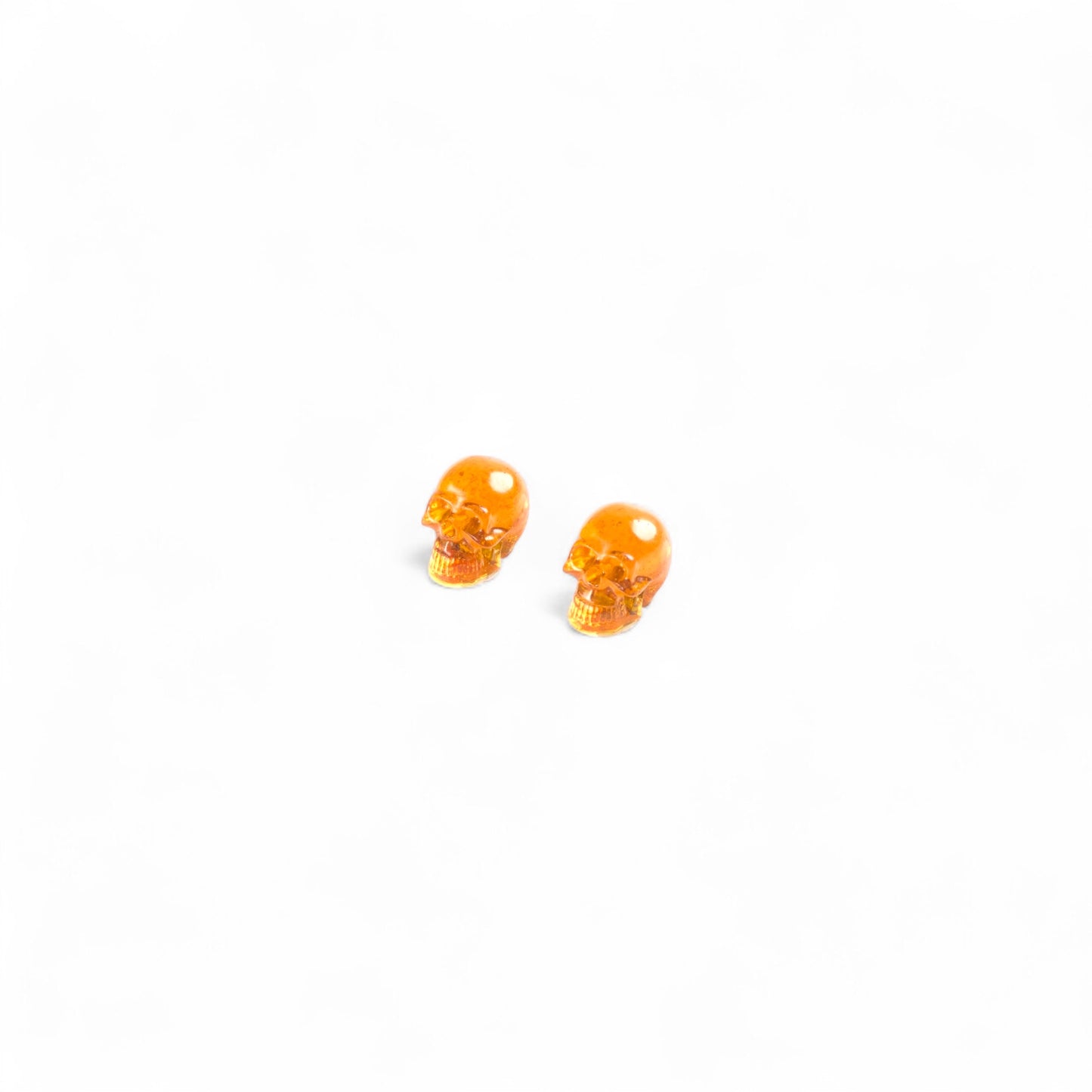 Clear Skull Valve Caps