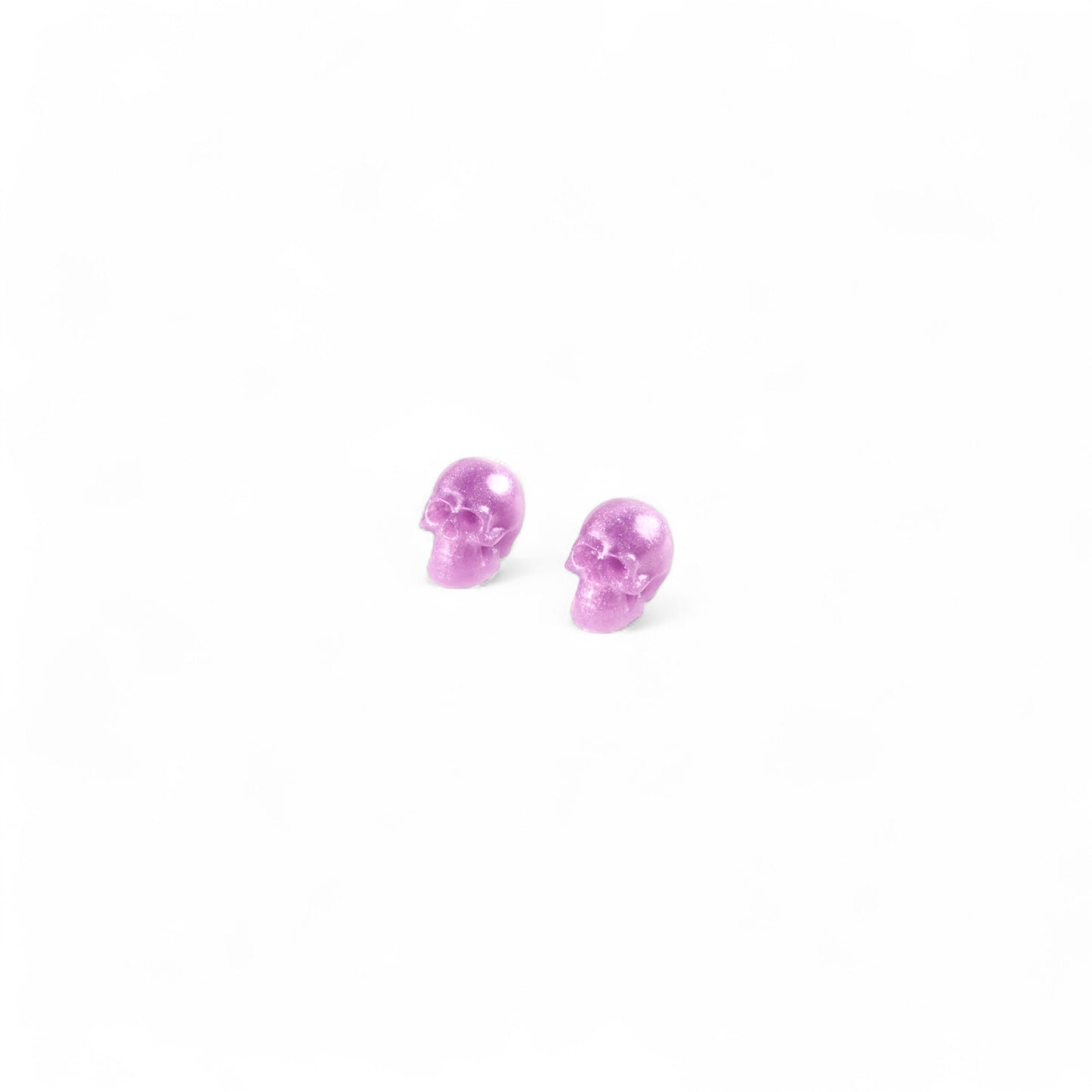 Glitter Skull Valve Caps