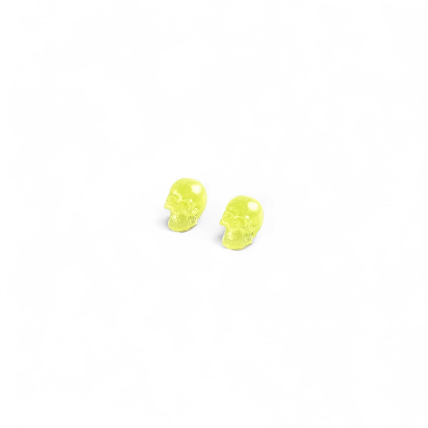 Glitter Skull Valve Caps