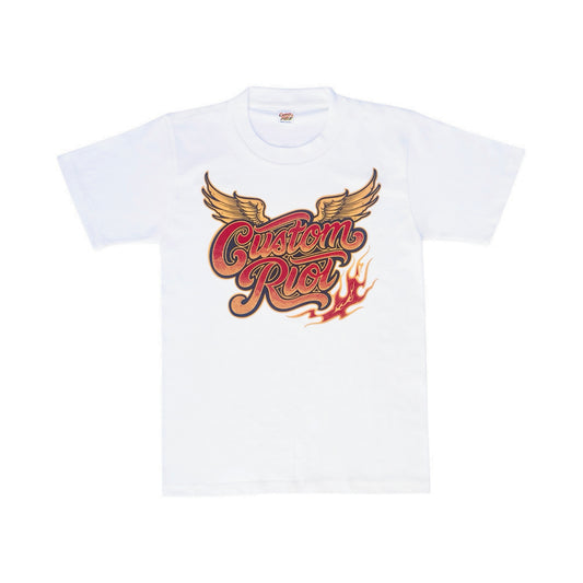 Custom Riot OG Logo Tee (White)
