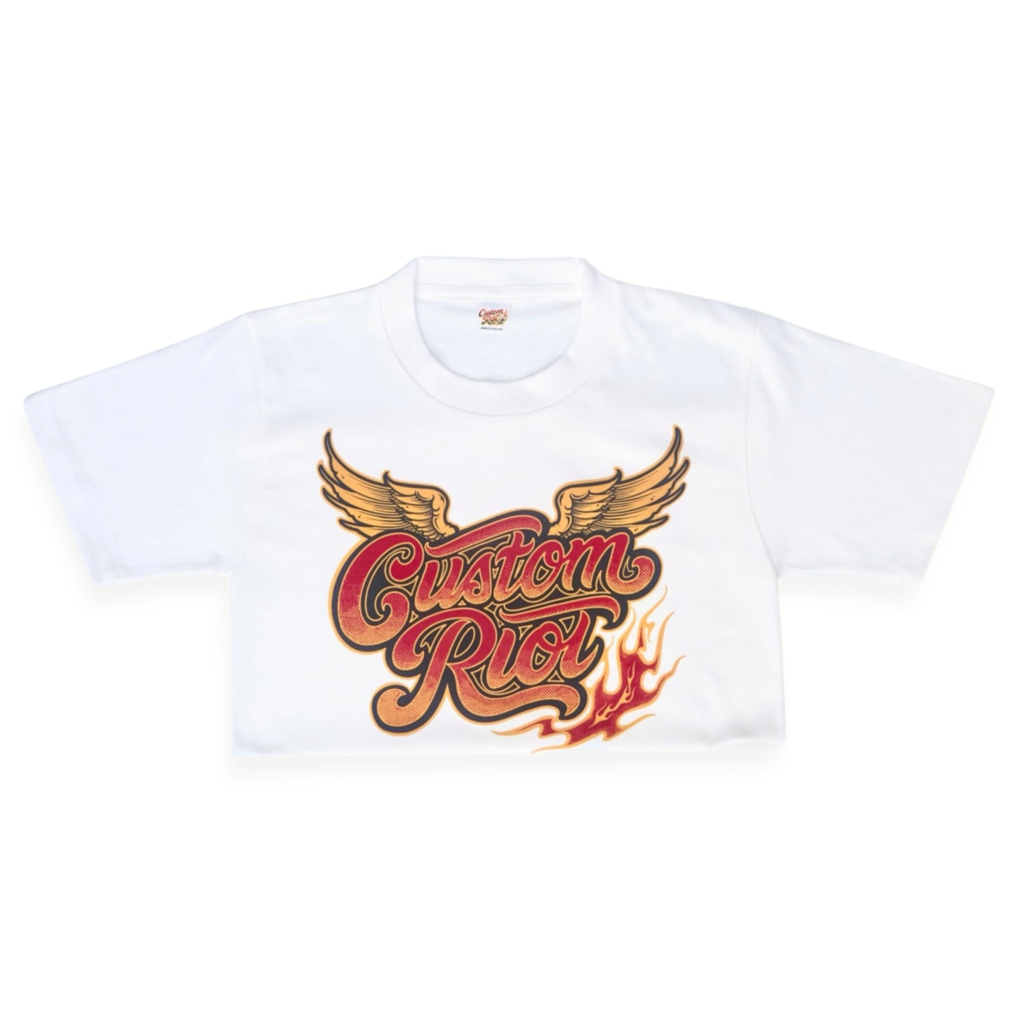 Custom Riot OG Logo Tee (White)