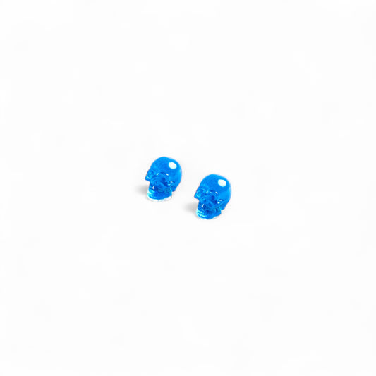Clear Skull Valve Caps