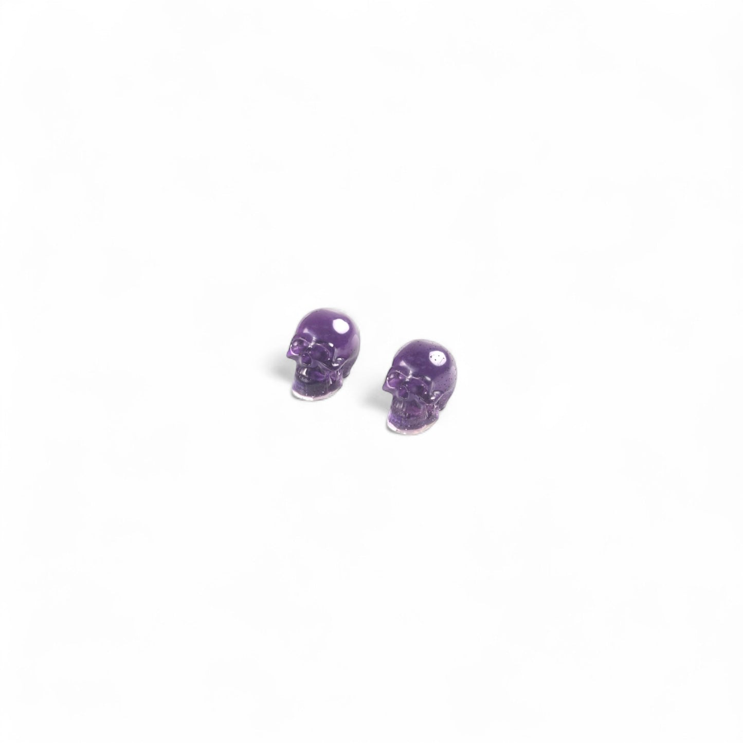 Clear Skull Valve Caps